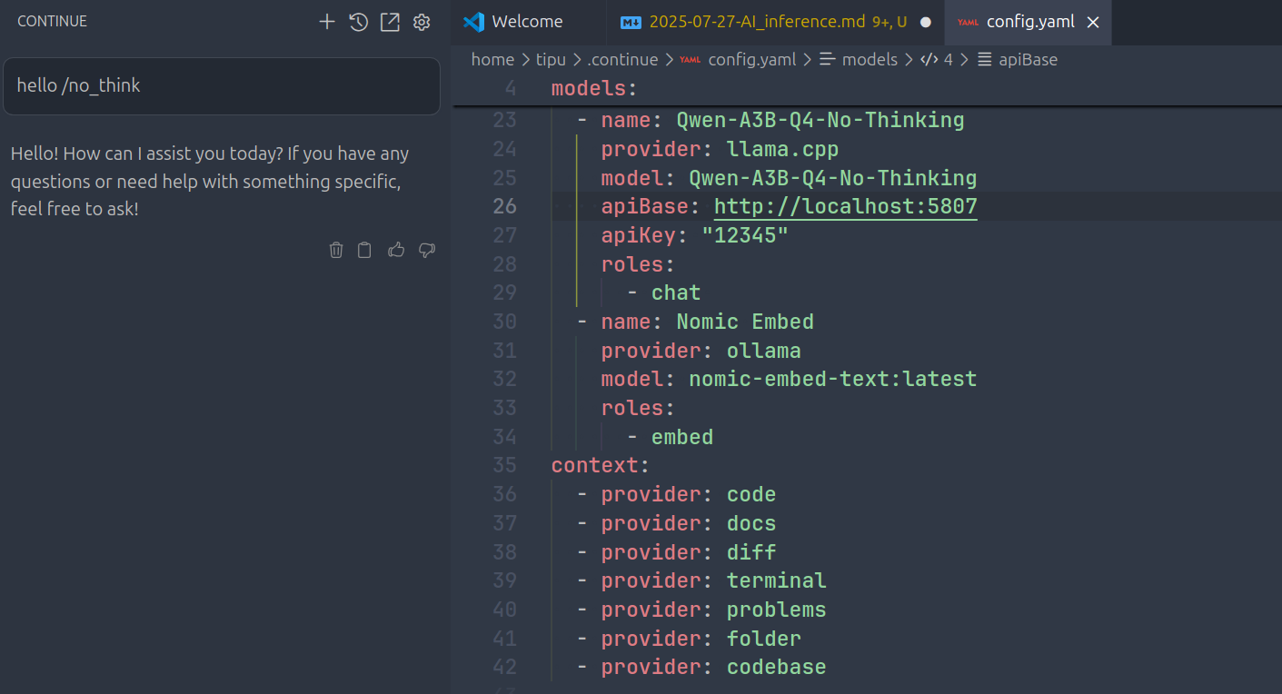 vscode integration